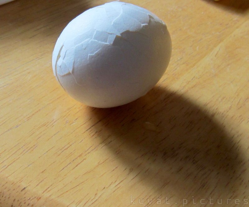 Boiled egg failure